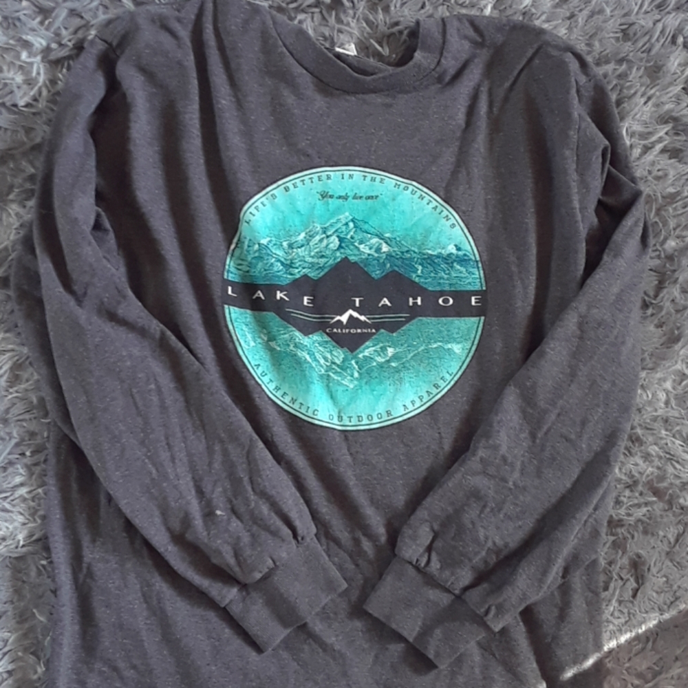 Thick long sleeve from lake Tahoe